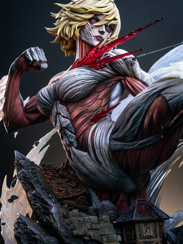 Hertz Studio Attack on Titan Mikasa Ackerman vs The Female Titan Hot Sexy 1/6 Statue